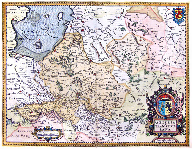 Gelderland en Overijssel 1617 Kaerius